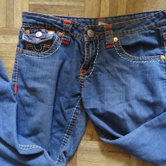 TRUE RELIGION JEAN 28X28 - Picture 2 of 3